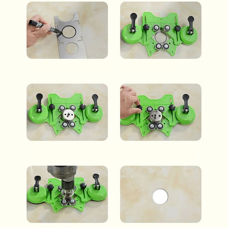 📐Portable Hole Locator For Ceramic Tiles