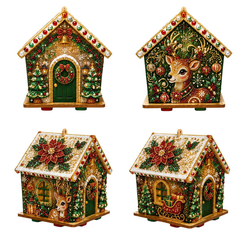 🎄 HOT SALE 50% OFF🎅 3D Pearl Art Christmas Kit — Sparkling DIY Holiday Decor