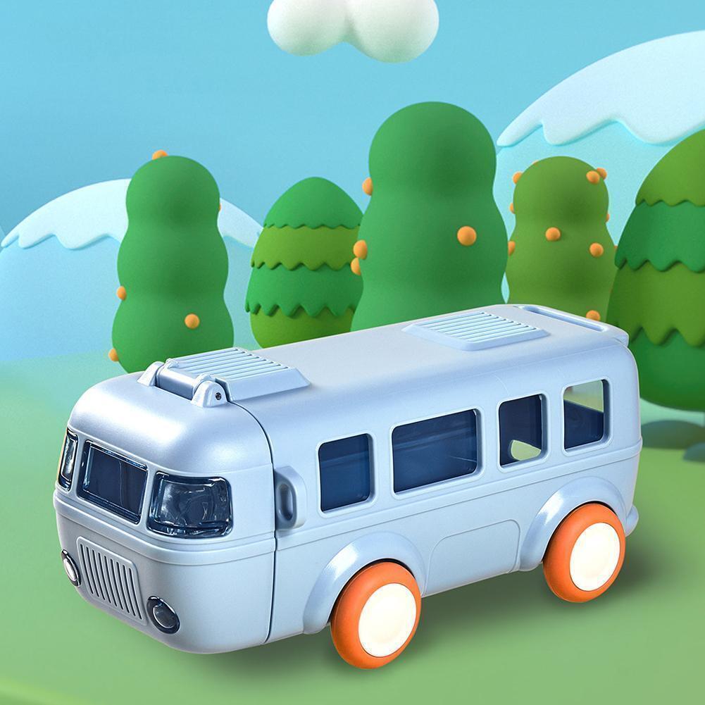🧃2023 HOT SALE Toy Bus Water Bottle with shoulder strap🔥🔥free shipping
