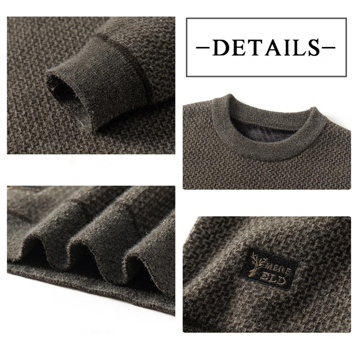 ✨✨✨Men's Cozy Cozy Crew Neck Top - 🎁Ideal🎁 Gift