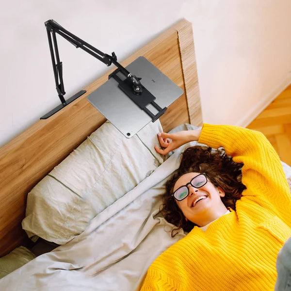 🔖 LIMITED-TIME 50% OFF! ⚡Hidden Bedside Retractable Phone & Tablet Holder