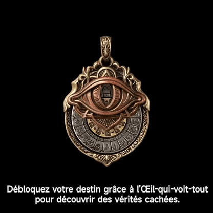 👁️‍🗨️🔥LAST DAY 49% OFF👁️‍🗨️Handmade Tarot Vision Pendant: Connect to Cosmic Wisdom Anytime(✨Comes with instruction manual)
