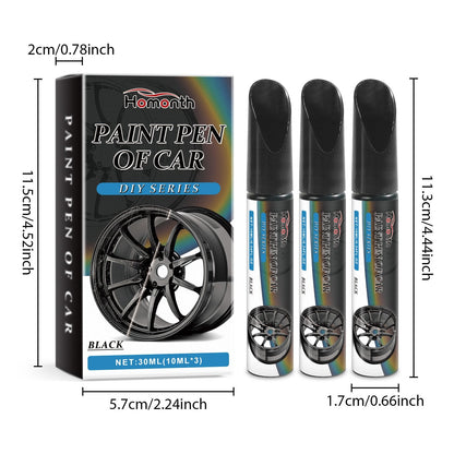 🚗Black Wheel Scratch Repair Pen – Fix Scuffs, Scratches & Paint Chips on Car Rims