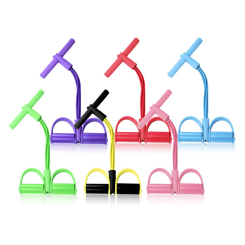 💎💪Multifunction Pedal Resistance Band, Elastic Pull Rope Fitness, Full-Body Workout at Home Gym, Exercise Sit-up, Yoga, Abdominal Training Summervibes