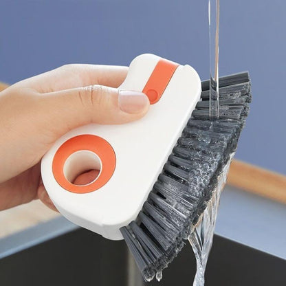 🔥Window Track Cleaning Brush Detachable Door & Window Sill Scrubber, Glass Corner Cleaner, Durable Plastic Ledge Gap Cleaner for Living Room, Bedroom, Kitchen