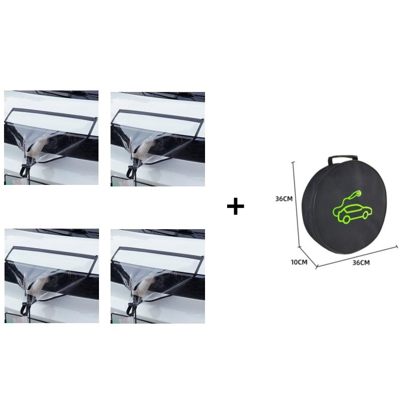Magnetic Waterproof Charging Port Cover for Electric Vehicle