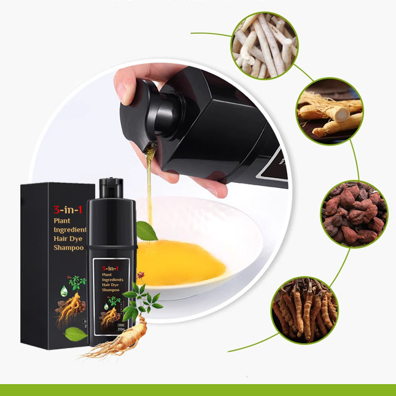 ✨ 50% OFF for a limited time ✨ Botanical Ingredients Hair Color Shampoo