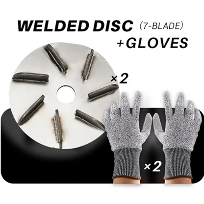 Labor-Saving Pig Hair Remover Scraper Disc