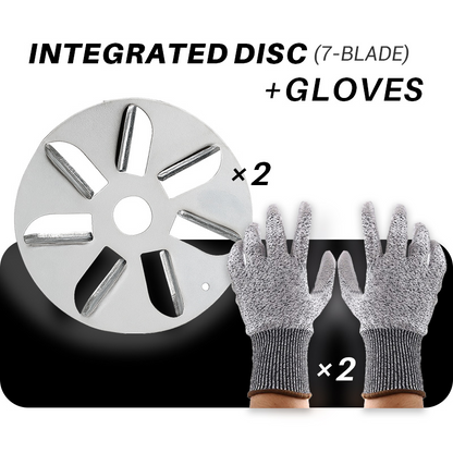 Labor-Saving Pig Hair Remover Scraper Disc