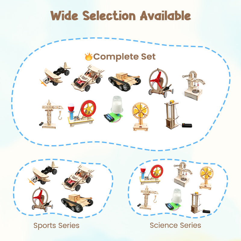 🏎️Flat-50% Discount on Combo✈️DIY Tech Toys - Build & Learn with Electronics, STEM Fun for Kids 🚀📦