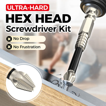 Screwdriver Set – Magnetic, ultra-hard & no-drop