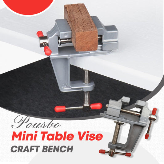 Pousbo® Mini Table Vise Craft Bench