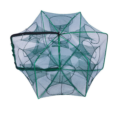 🚨 50% OFF! 🚨 Automatic folding net for anglers – reinforced nylon fishing net, landing net with telescopic handle 🎣✨