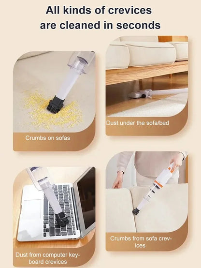 🔥Limited Time Offer 50% OFF🔥Multifunctional Suction Blowing 3-in-one  Portable Cordless Handheld Vacuum Cleaner