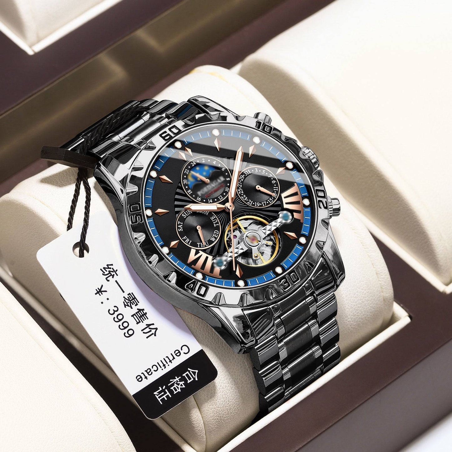 🔥Last Day 50% OFF🔥Swiss Brand New Waterproof Automatic Mechanical Watches