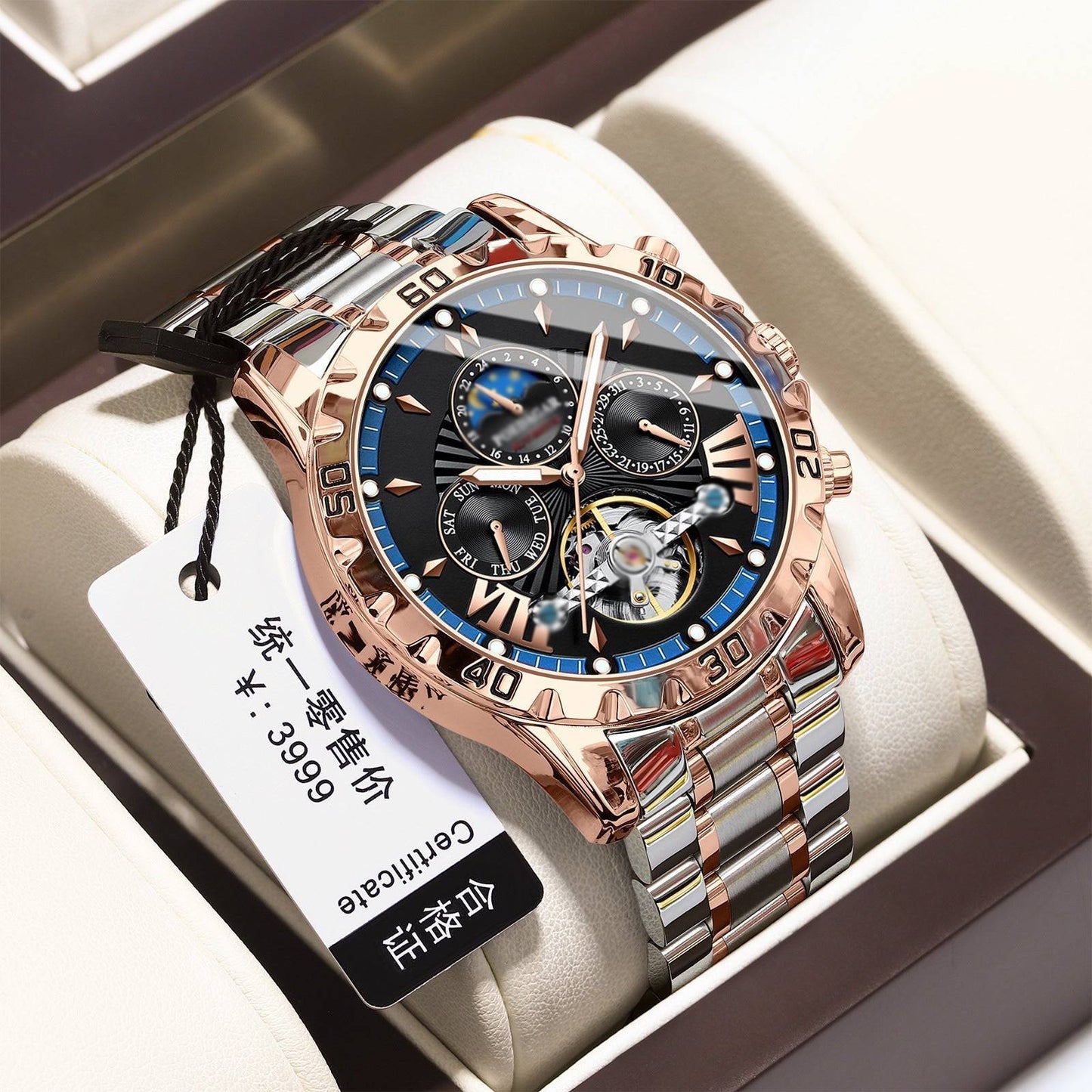🔥Last Day 50% OFF🔥Swiss Brand New Waterproof Automatic Mechanical Watches