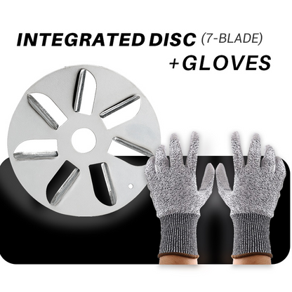 Labor-Saving Pig Hair Remover Scraper Disc