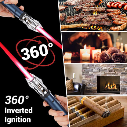 🔥2025 Hot Sale🔥 Multifunctional Large Windproof Welding Torch Lighter