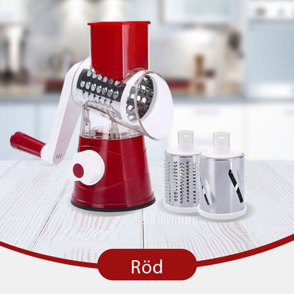 🥕 Slimited time at half the price-3 in 1 rotating cheese grinder vegetable runner