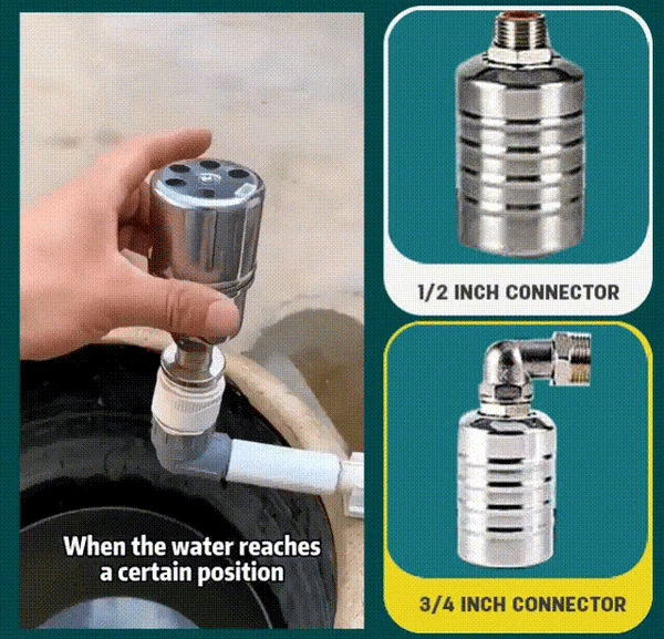 🥰2025 New Hot Sale✨304 Stainless Steel Fully Automatic Water Level Control Float Valve