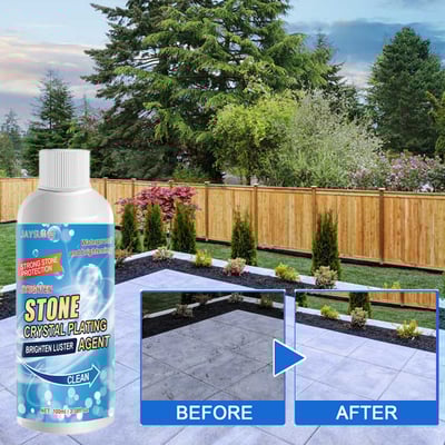 🔥Stone Stain Remover Cleaner (Effective Removal of Oxidation, Rust, Stains)|Buy 1 Get 1 Free✨