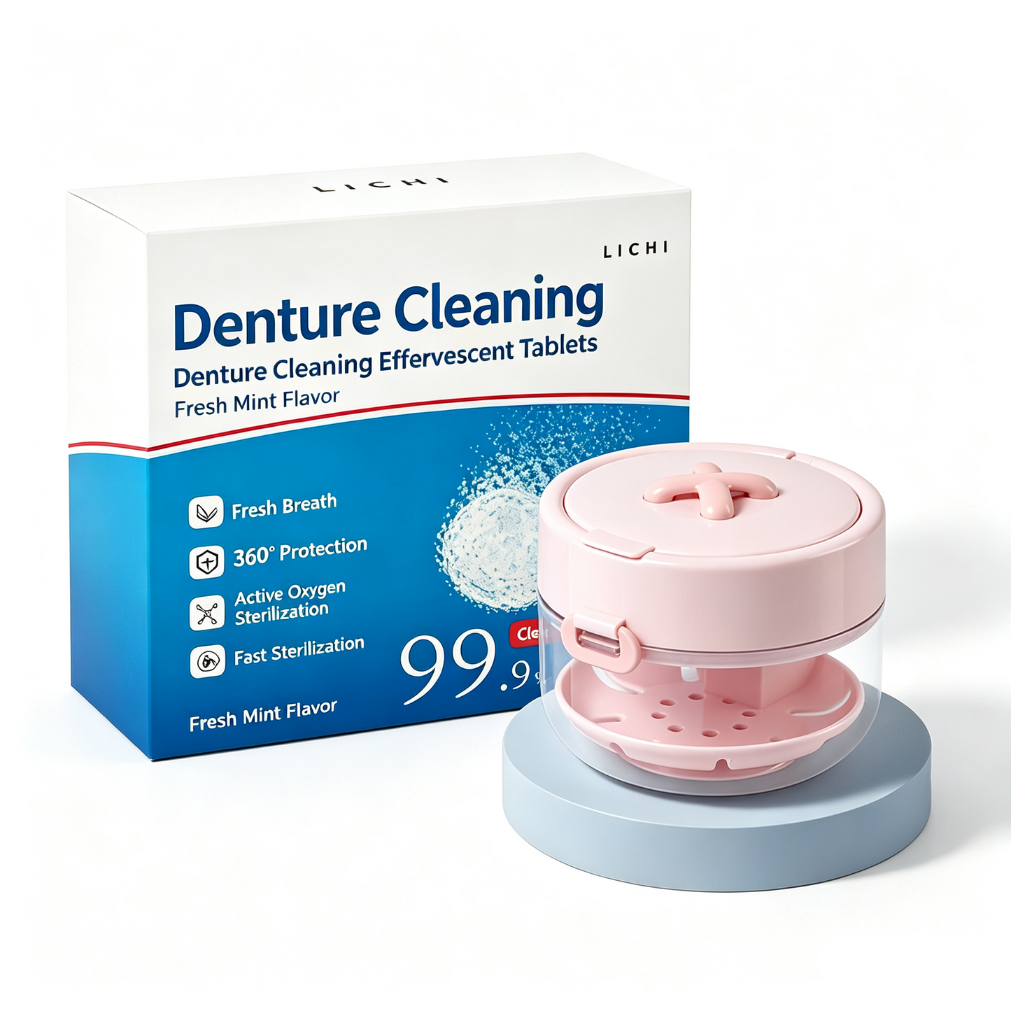 All-in-One Retainer Storage Case - Keep Retainer Clean & Safe