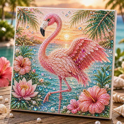 Highland Cow Pearl Art Kit – Sparkling 3D DIY Decor Set
