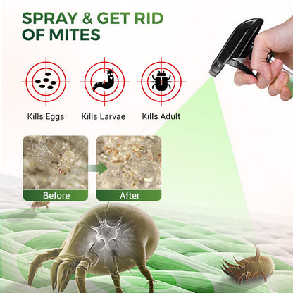 ⌛Limited Sale 50% OFF🔥Powerful Mite Remover Spray