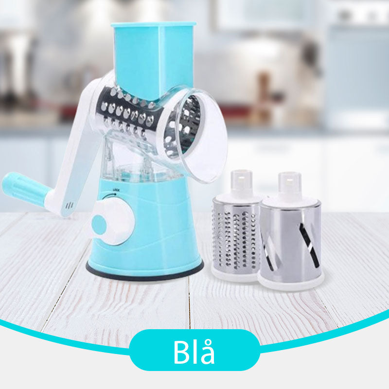 🥕 Slimited time at half the price-3 in 1 rotating cheese grinder vegetable runner