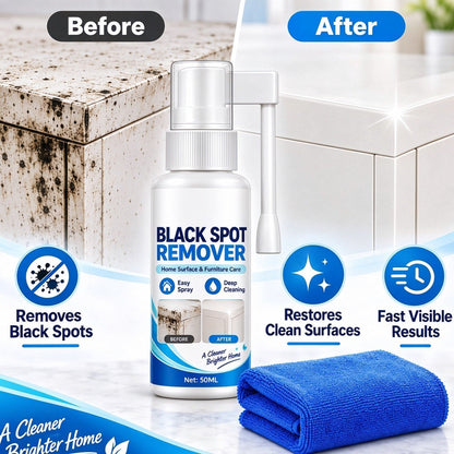 Household Mould Remover Spray – breaks down black mould & grime on tiles, walls, frames & furniture