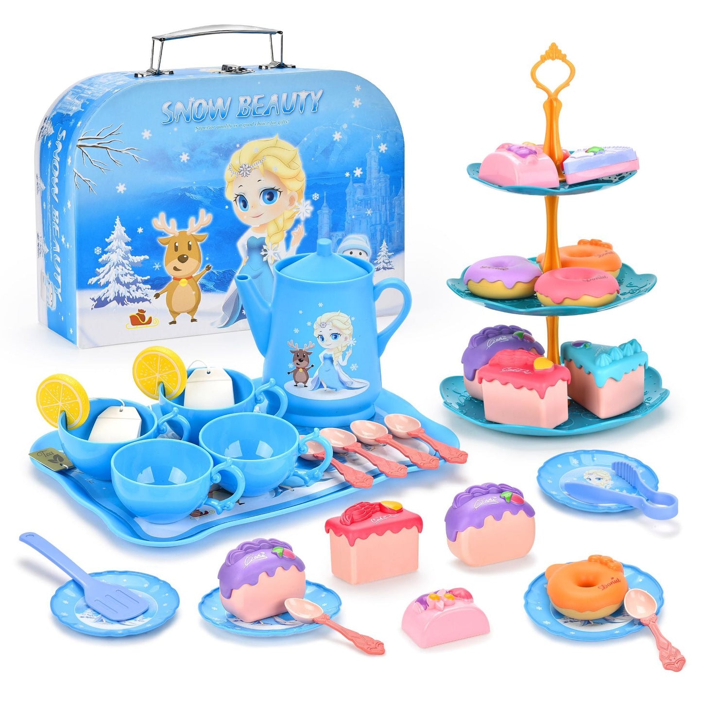 ✨Unicorn Castle Pretend Teapot Set