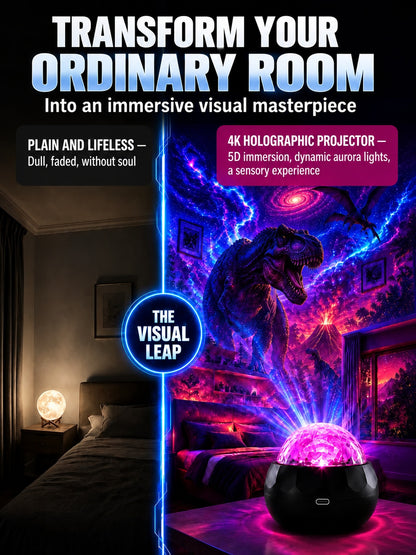 🌌Ocean Dinosaur Projector Lamp – Popular with over 100,000 users