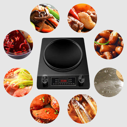 ⚡Christmas Flash Sale: Save $100- 3500-watt induction hob, 10 temperature settings