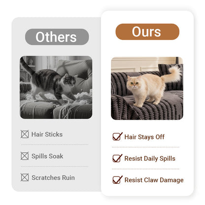 💥Soft Plush Non-Slip Couch Cover
