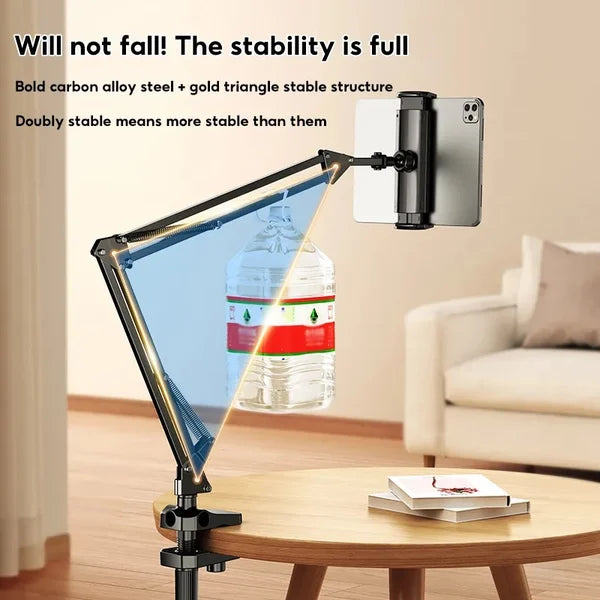 🔖 LIMITED-TIME 50% OFF! ⚡Hidden Bedside Retractable Phone & Tablet Holder