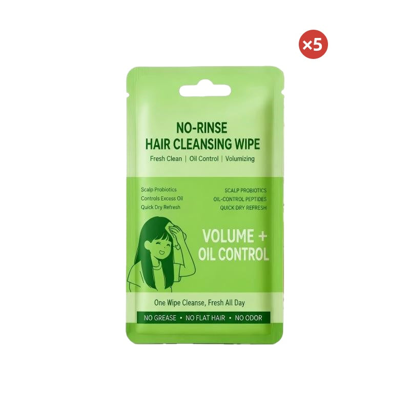 🥳2026 TOP PICK🥥 Waterless Hair Wipes – Oil-Control Peptides, Volumizes, No Rinse Needed – Compact & Lightweight – Perfect for On-the-Go! 🌸💨
