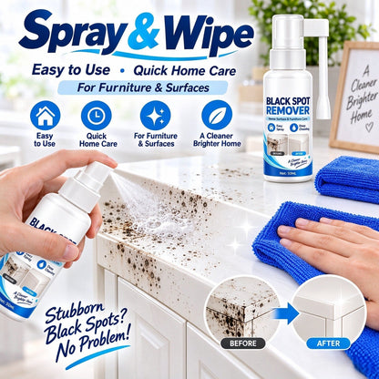 Household Mould Remover Spray – breaks down black mould & grime on tiles, walls, frames & furniture