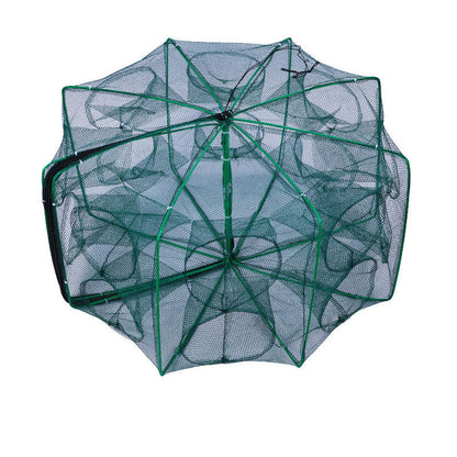 🚨 50% OFF! 🚨 Automatic folding net for anglers – reinforced nylon fishing net, landing net with telescopic handle 🎣✨