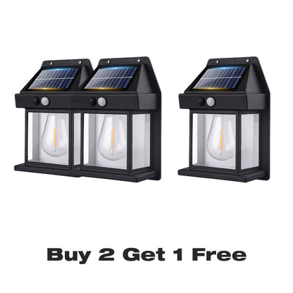 💡SOLAR WALL LIGHT - Motion Sensor & Weatherproof