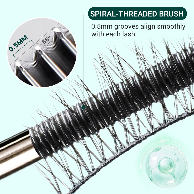 🔥Ultimate Waterproof & Sweatproof Lengthening & Curling Mascara