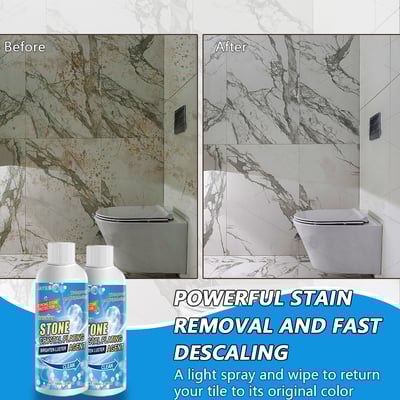 🔥Stone Stain Remover Cleaner (Effective Removal of Oxidation, Rust, Stains)|Buy 1 Get 1 Free✨