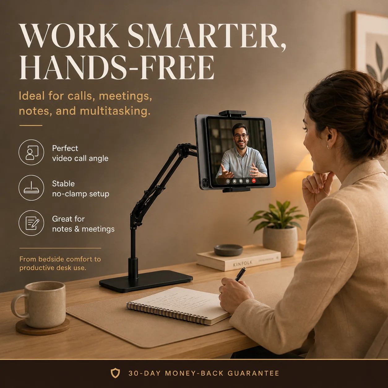 🔖 LIMITED-TIME 50% OFF! ⚡Hidden Bedside Retractable Phone & Tablet Holder
