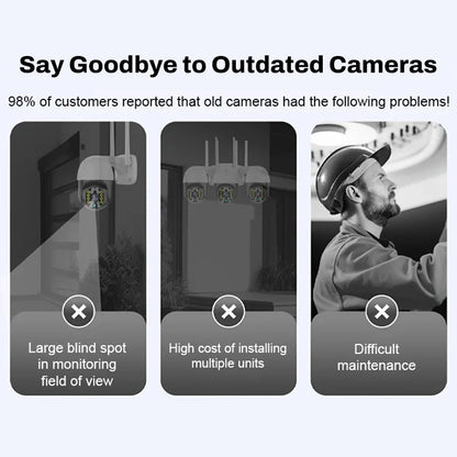 🔥 LAST DAY PROMOTION - 50%OFF 🔥Wireless Night Vision Camera – Intelligent Security Around The Clock!