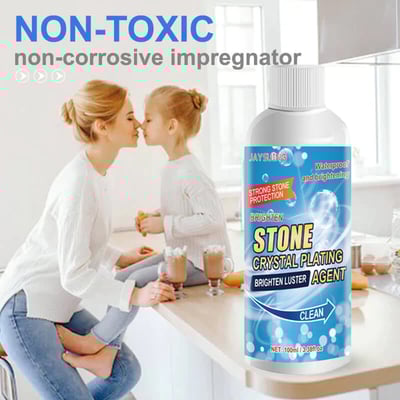 🔥Stone Stain Remover Cleaner (Effective Removal of Oxidation, Rust, Stains)|Buy 1 Get 1 Free✨