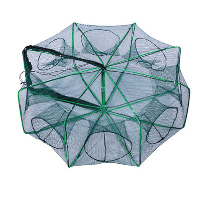 🚨 50% OFF! 🚨 Automatic folding net for anglers – reinforced nylon fishing net, landing net with telescopic handle 🎣✨