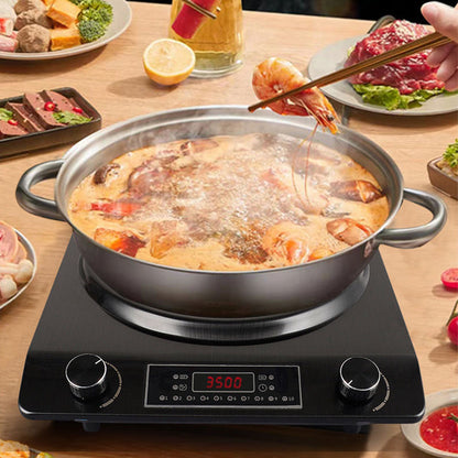 ⚡Christmas Flash Sale: Save $100- 3500-watt induction hob, 10 temperature settings