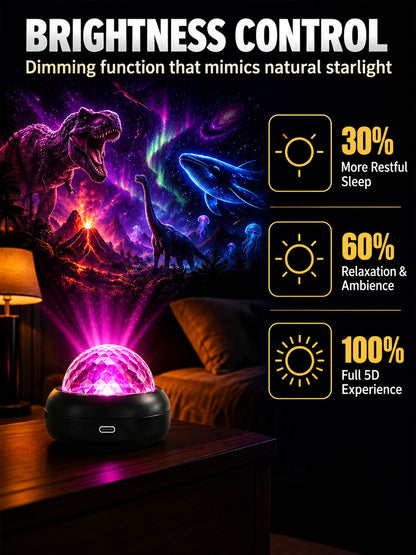 🌌Ocean Dinosaur Projector Lamp – Popular with over 100,000 users