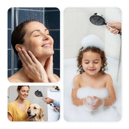🚿 50% OFF NOW! ✨ High-Pressure Rainfall Shower Head - 360° Adjustable Angle, Easy-Clean Nozzles & Universal Fit for Refreshing Showers 💦📦