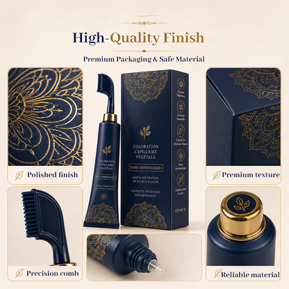 ⏳Time-Limited Special⏰Herbal Hair Dye Comb for Home Use