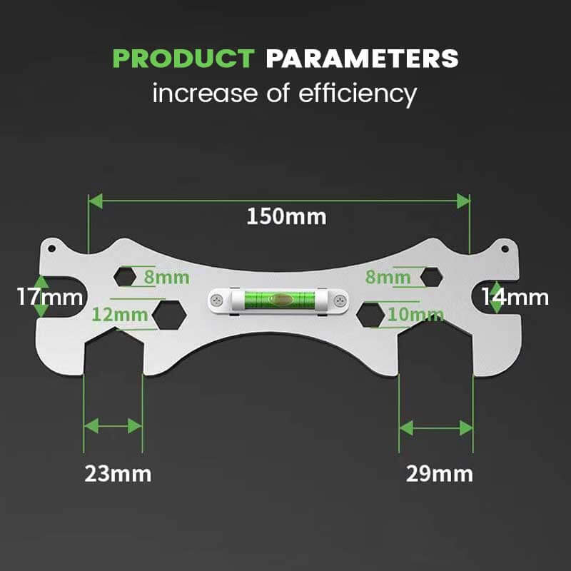 ✨Ideal bathroom tool✨ Multifunctional bathroom level key